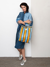 The Goa Market Recycled Nylon Tote Bag- Tango Pop