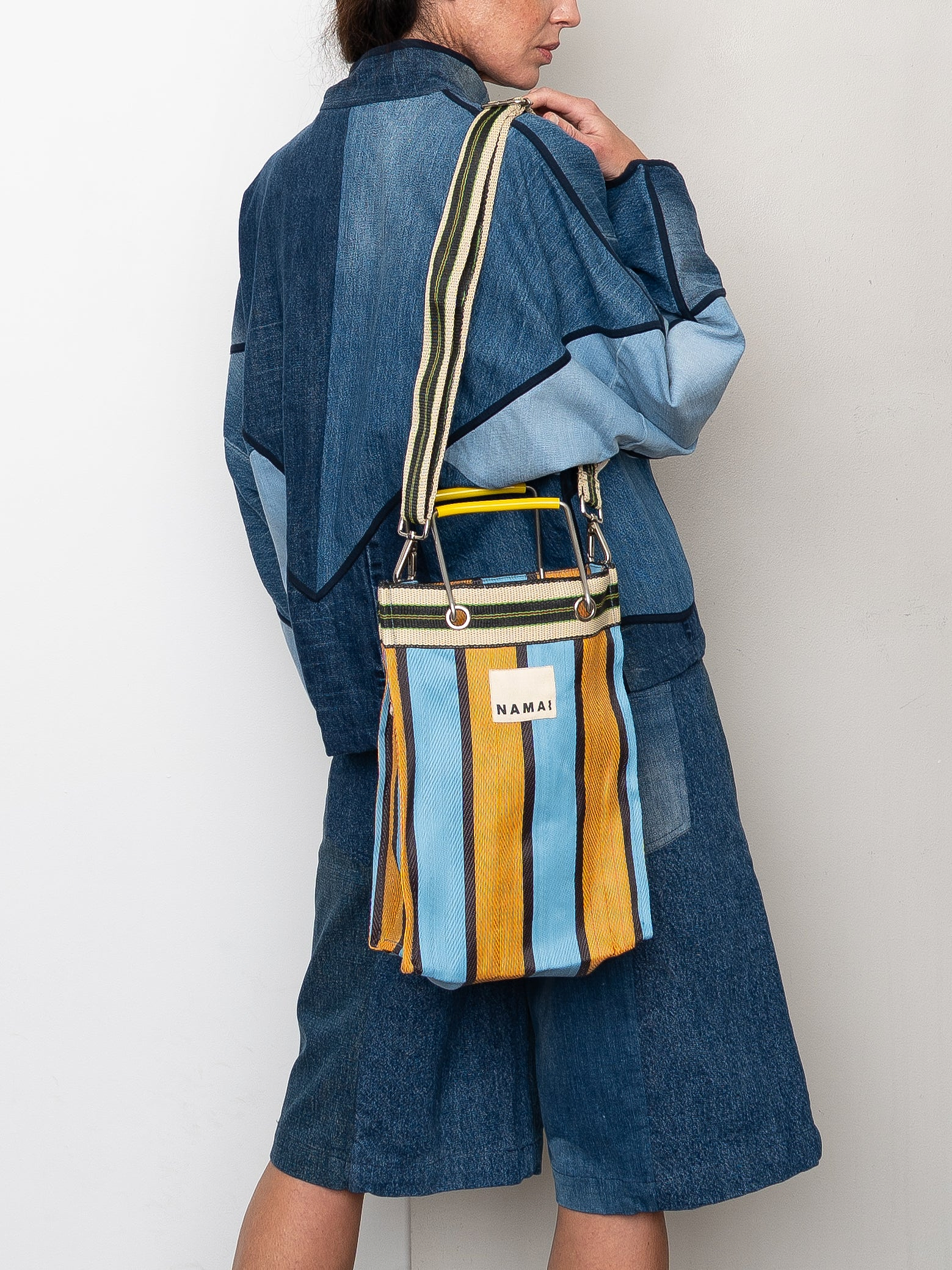 The Goa Mini Market Recycled Nylon Tote Bag - Tango Pop
