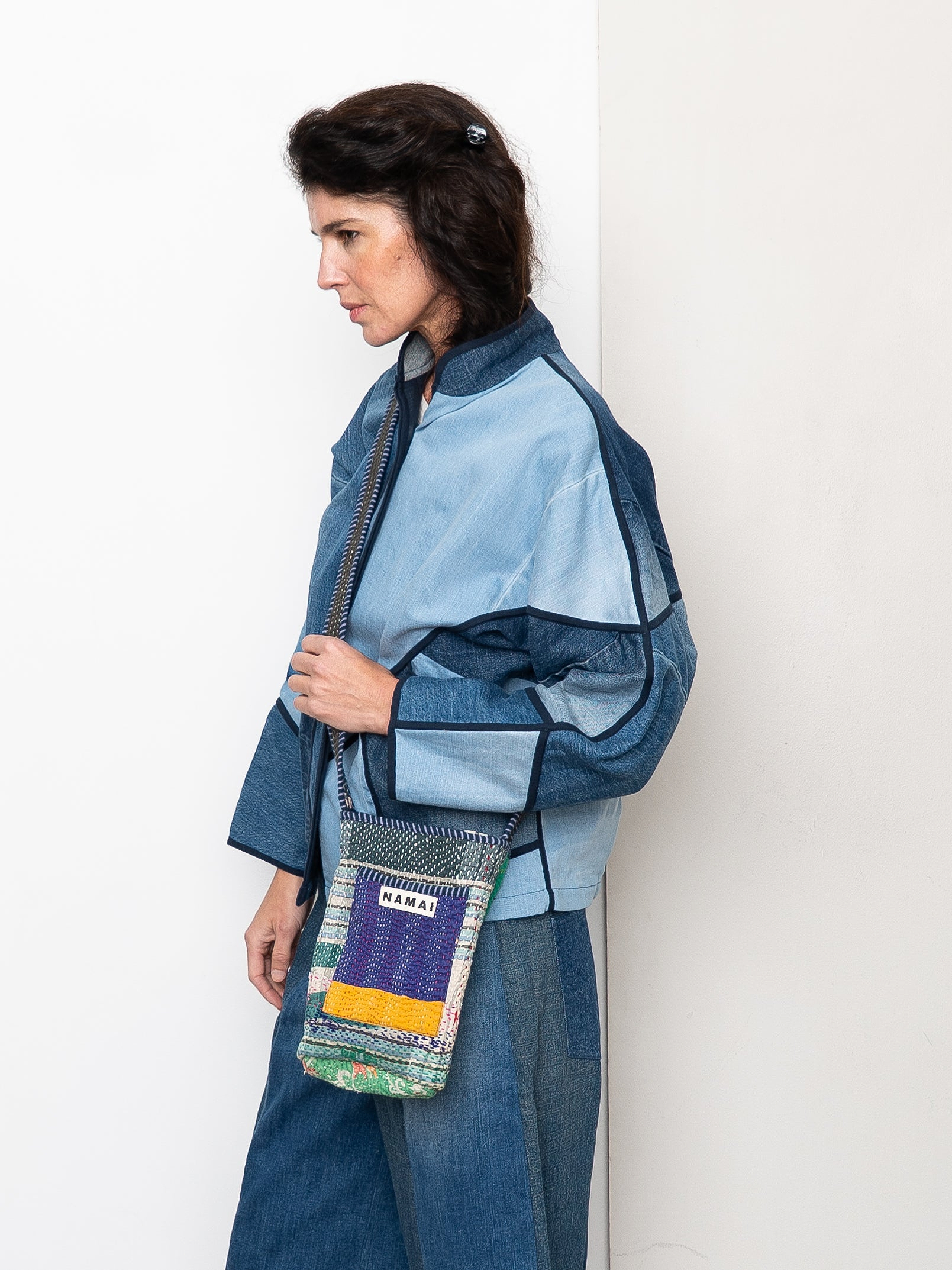 The Xoti Mini Zero-Waste Quilted Kantha Bag