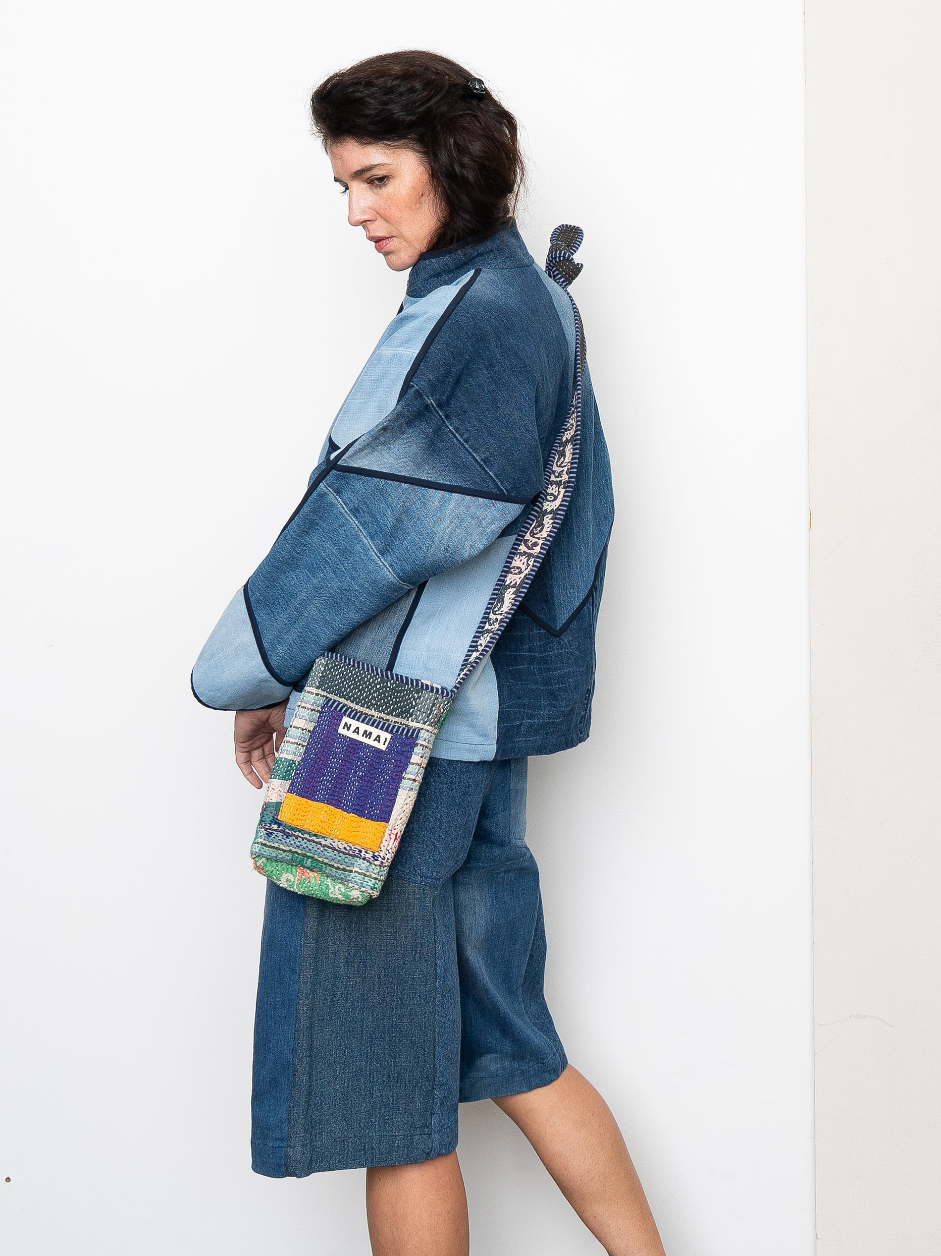 The Xoti Mini Zero-Waste Quilted Kantha Bag