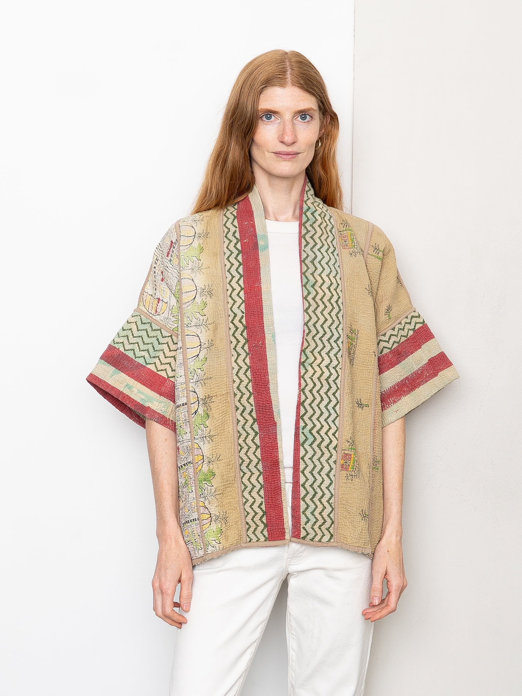 The Gita Short Sleeve Quilted Jacket