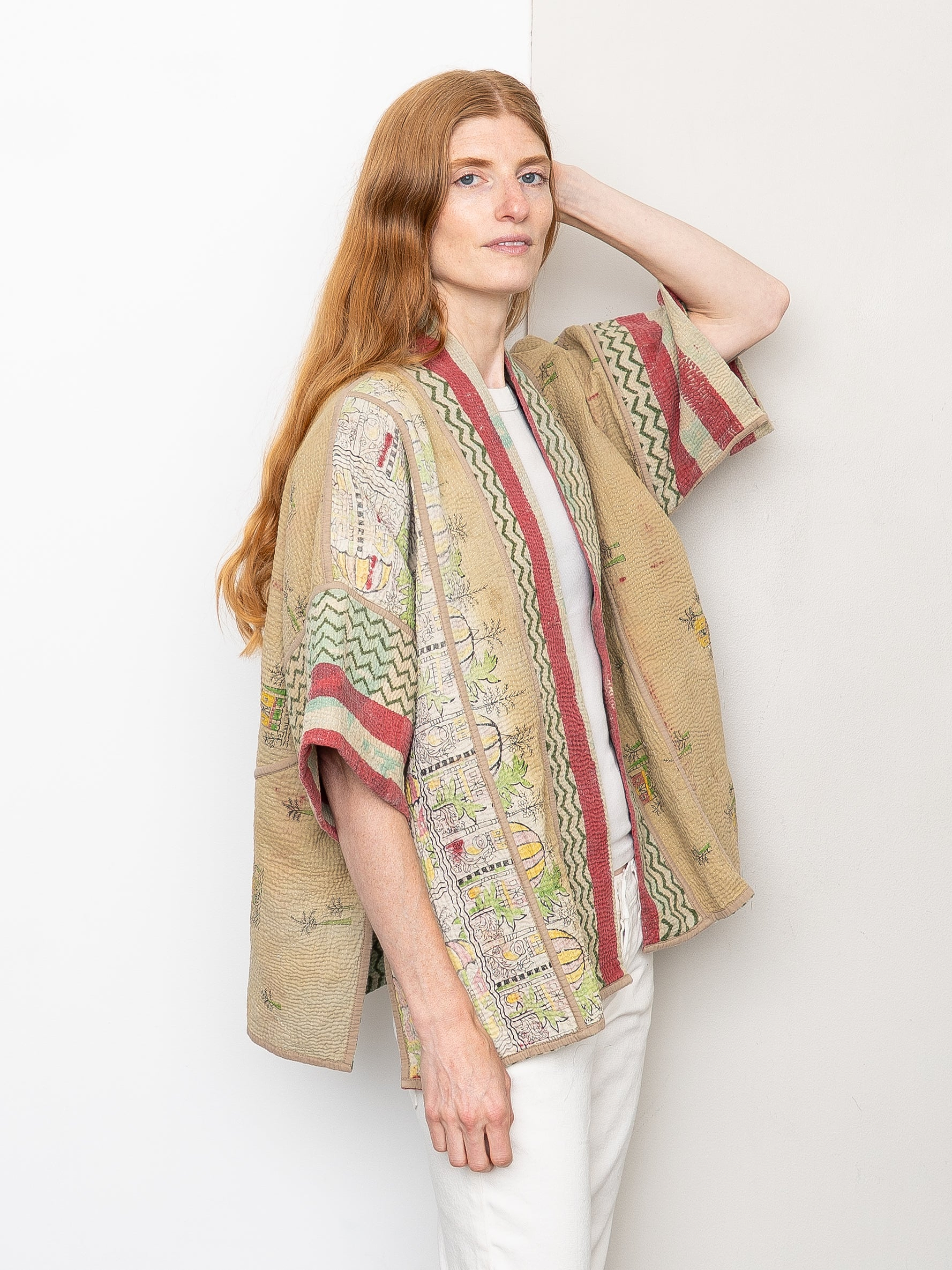 The Gita Short Sleeve Quilted Jacket