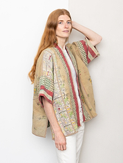 The Gita Short Sleeve Quilted Jacket