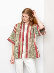 The Gita Short Sleeve Quilted Jacket