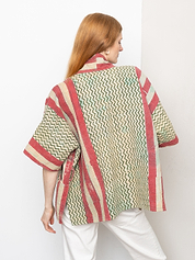 The Gita Short Sleeve Quilted Jacket