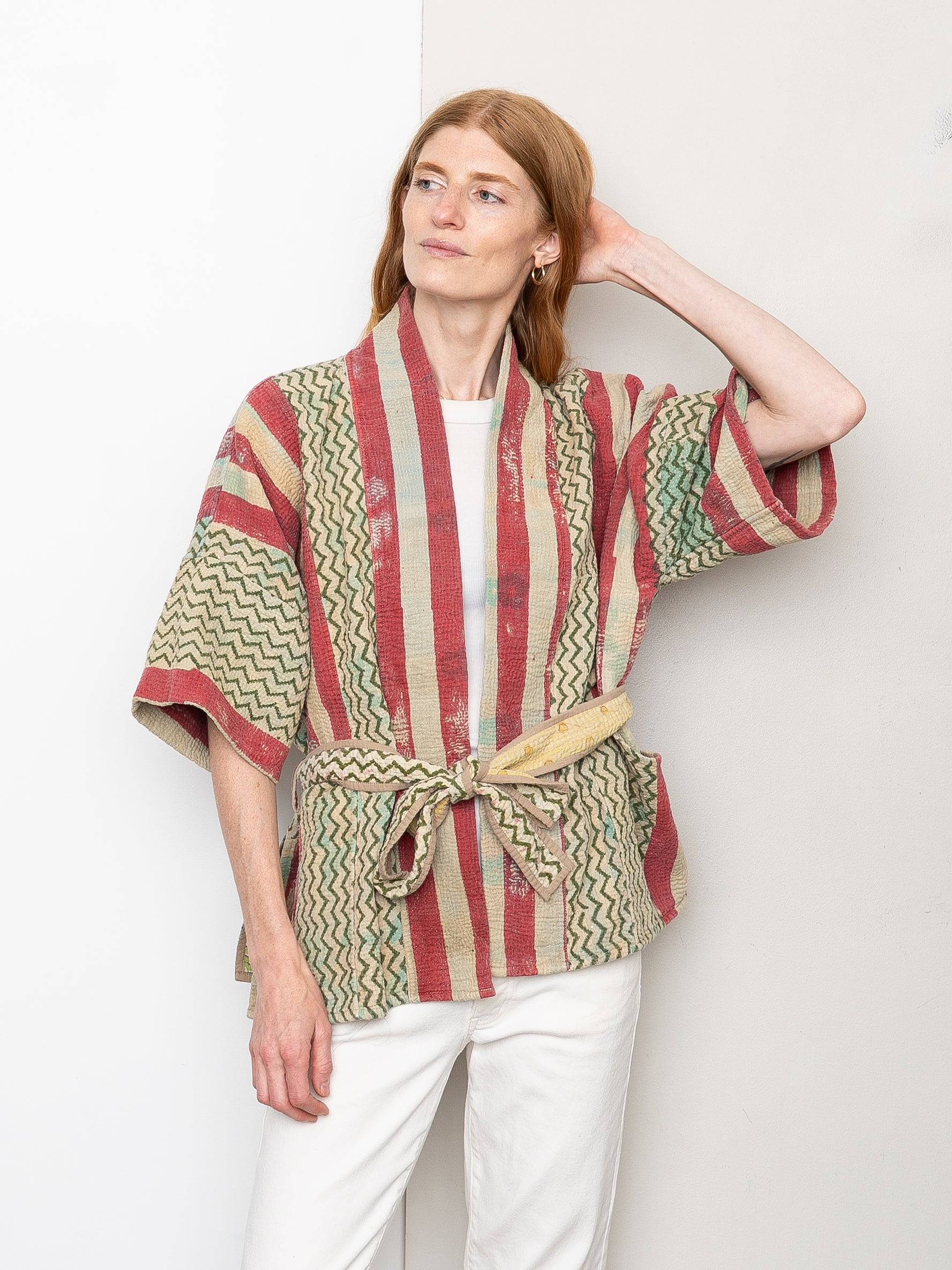 The Gita Short Sleeve Quilted Jacket