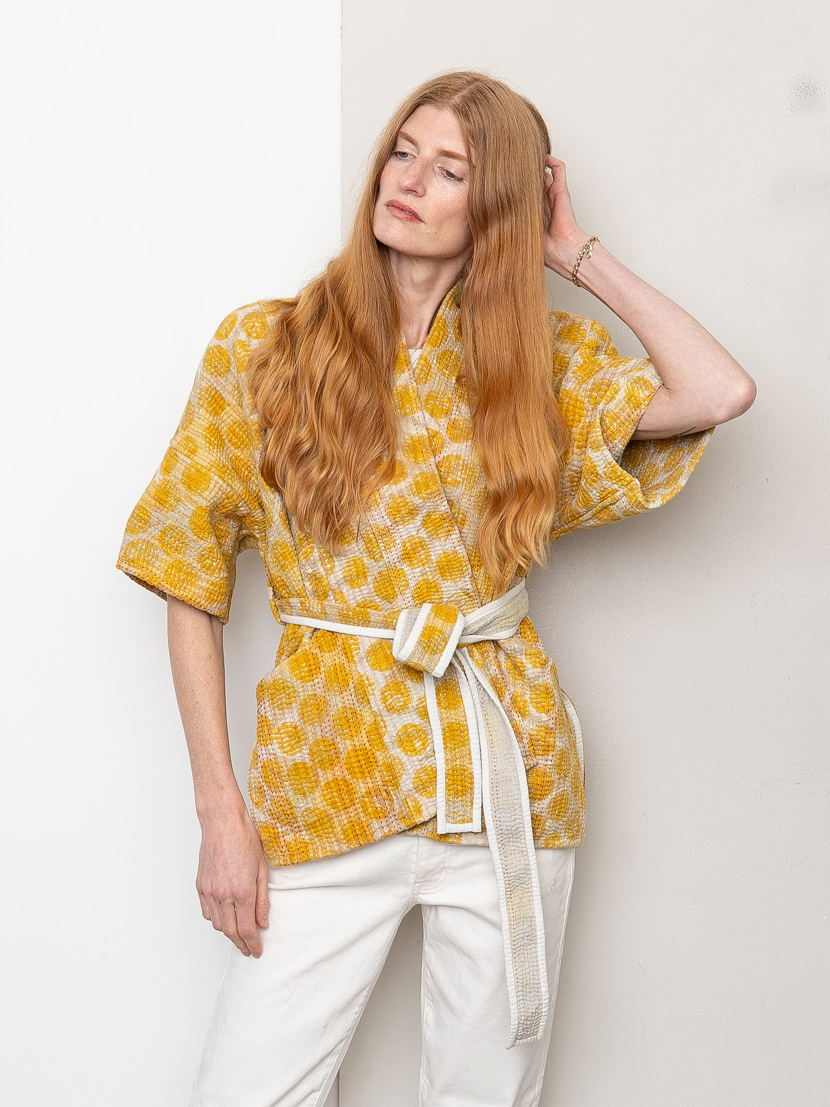 The Gita Short Sleeve Quilted Jacket