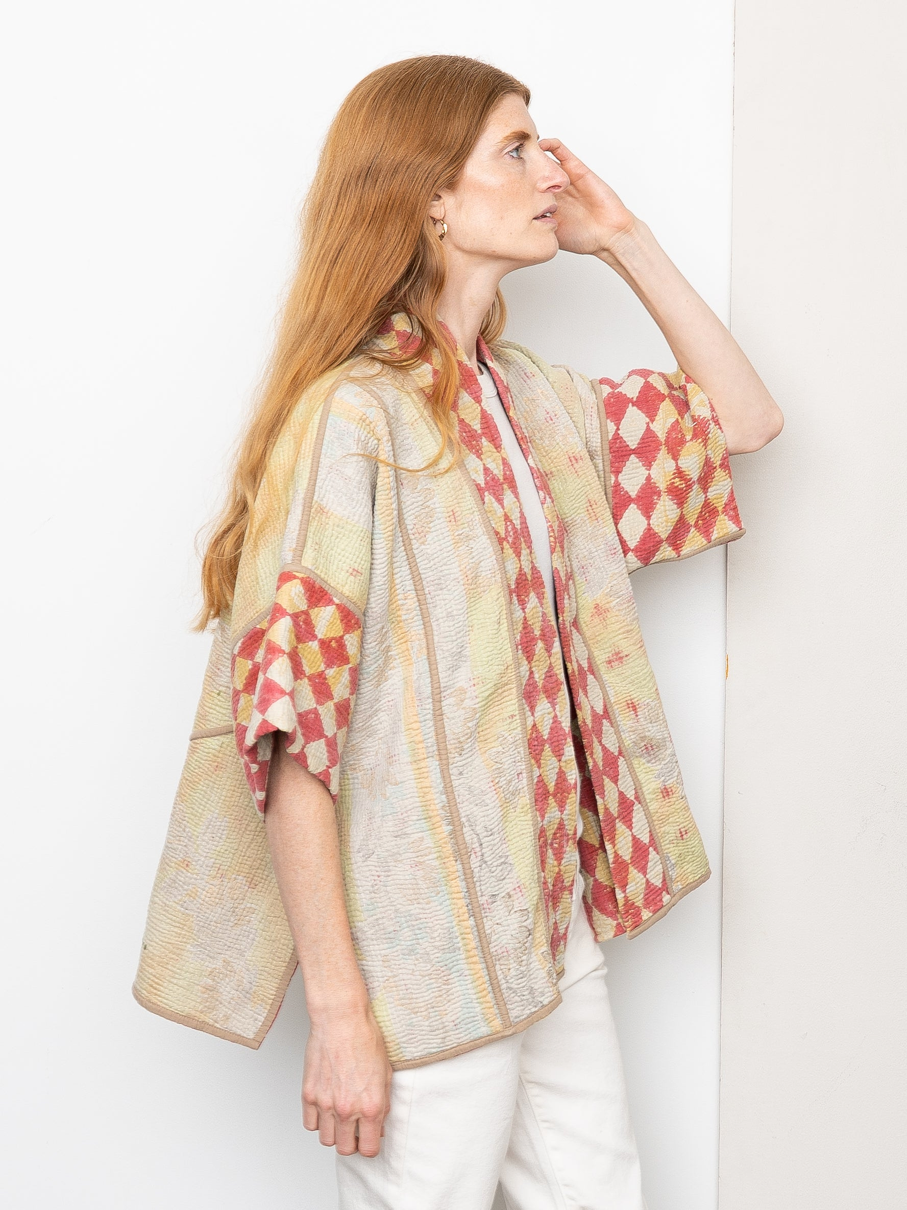 The Gita Short Sleeve Quilted Jacket