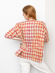The Gita Short Sleeve Quilted Jacket