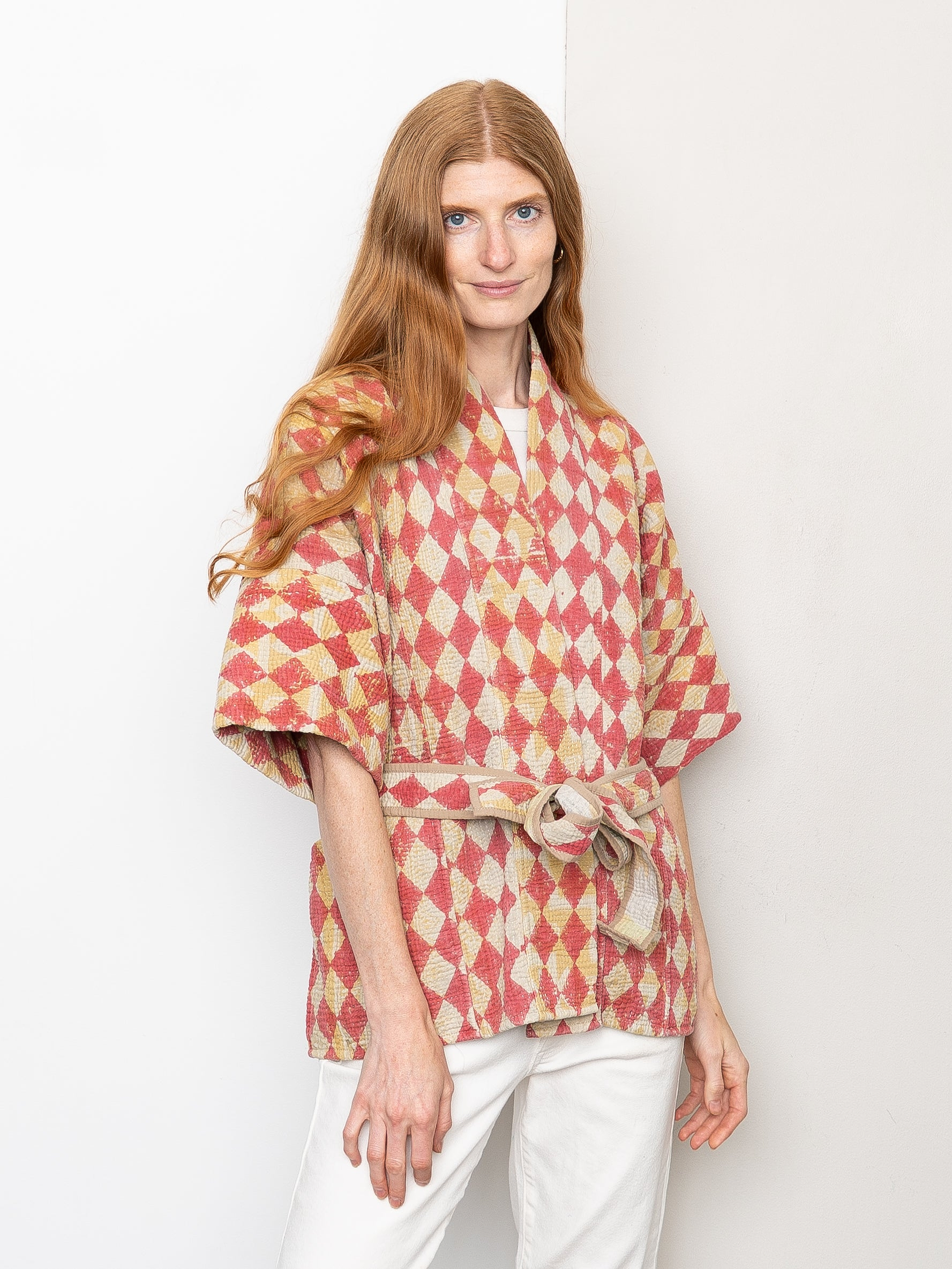 The Gita Short Sleeve Quilted Jacket