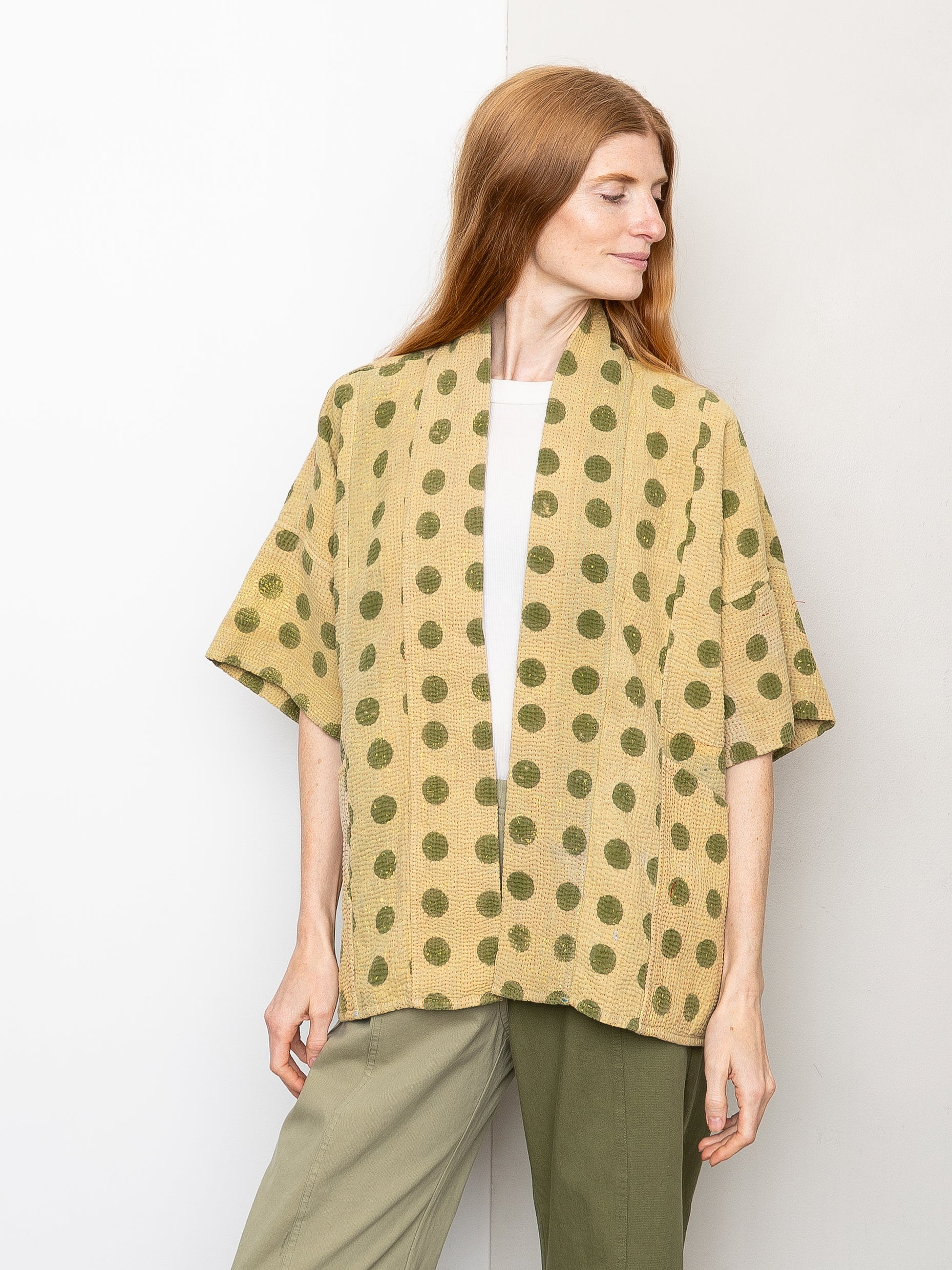 The Gita Short Sleeve Quilted Jacket