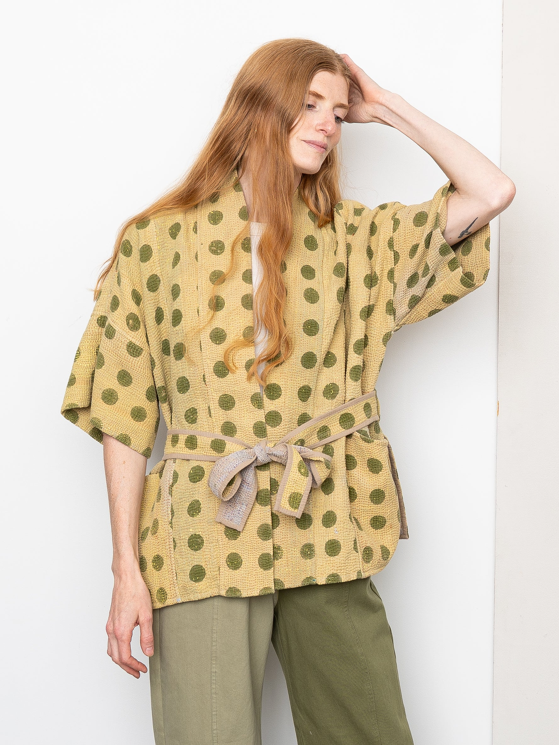 The Gita Short Sleeve Quilted Jacket