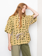 The Gita Short Sleeve Quilted Jacket