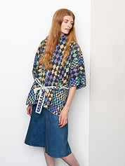 The Gita Short Sleeve Quilted Jacket