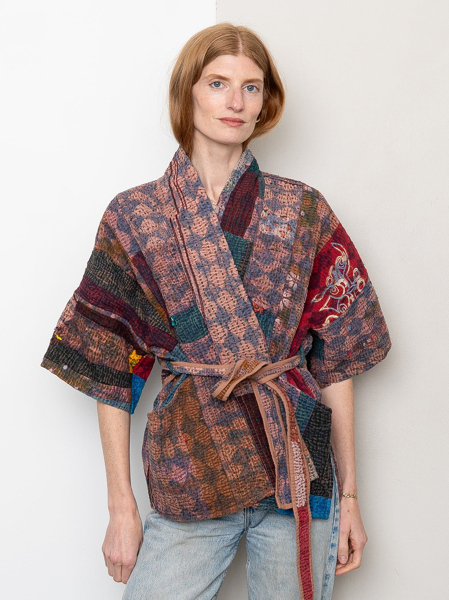 The Gita Short Sleeve Quilted Jacket