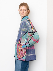 The Ladhiya Suzani Quilted Kantha Jacket