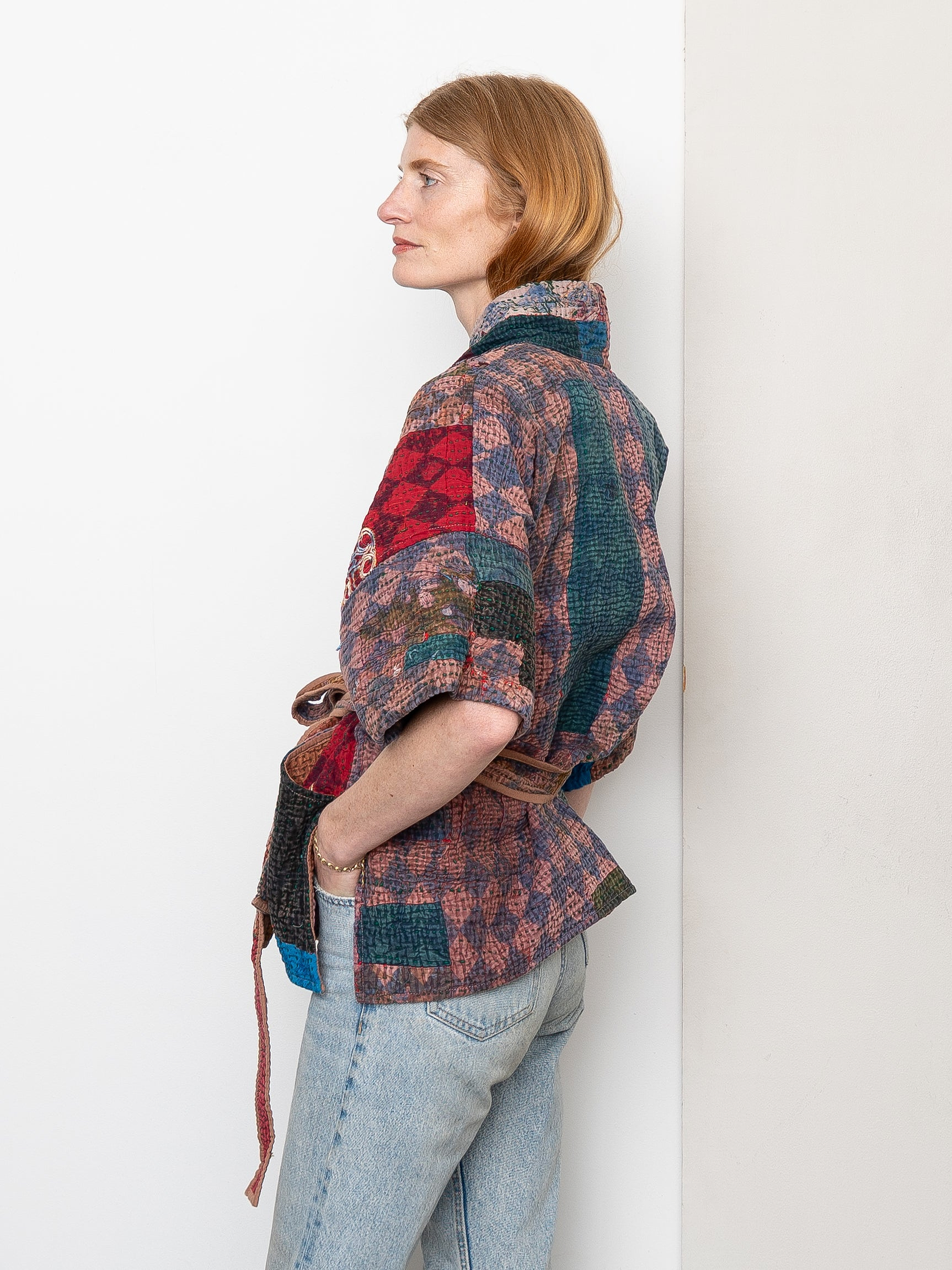 The Gita Short Sleeve Quilted Jacket