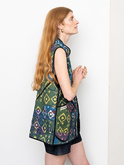 The Ladhiya Quilted Patchwork Kantha Vest