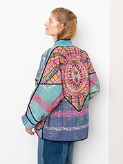 The Ladhiya Suzani Quilted Kantha Jacket