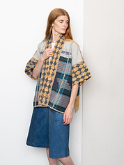The Gita Short Sleeve Quilted Jacket