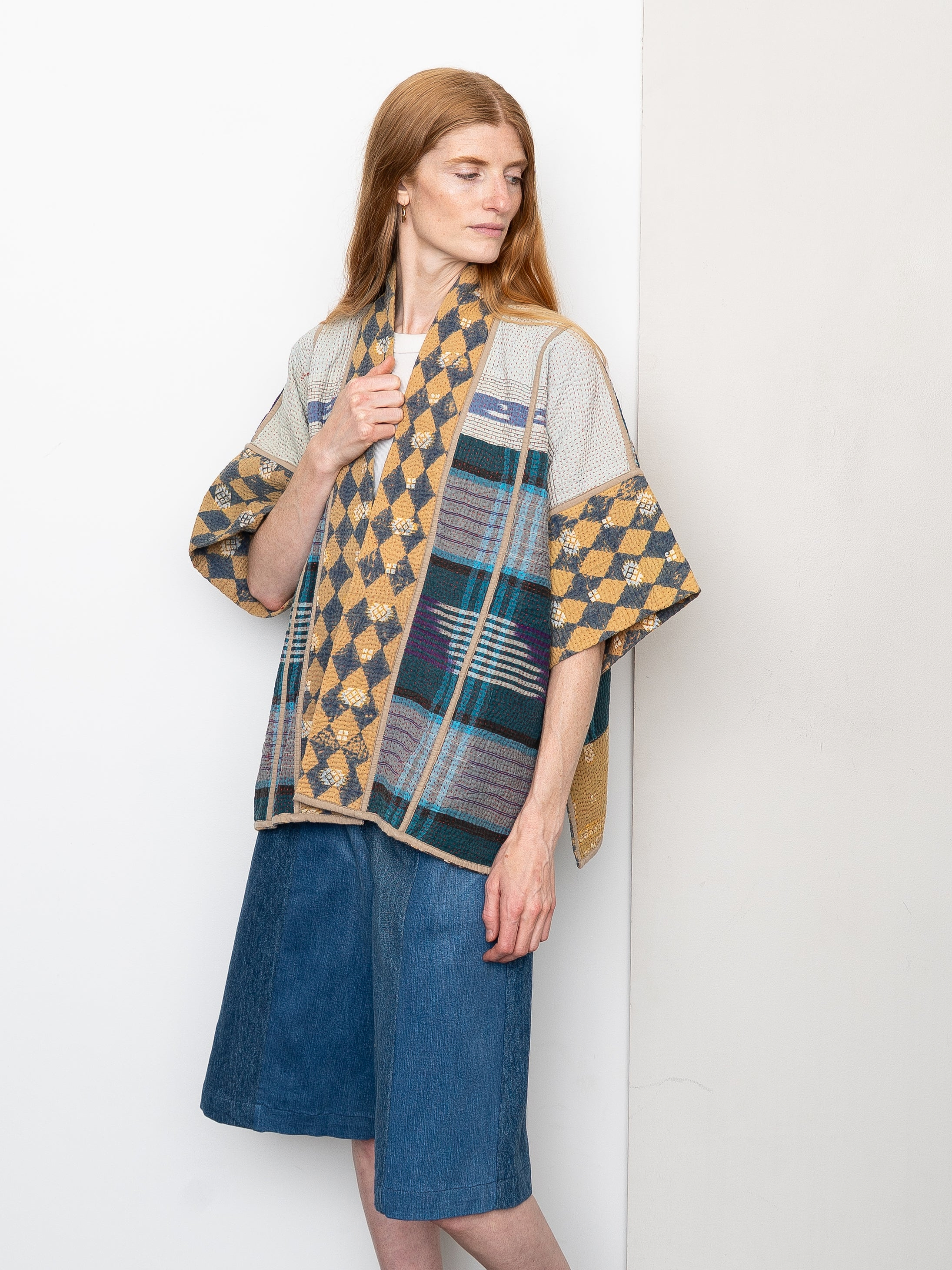 The Gita Short Sleeve Quilted Jacket