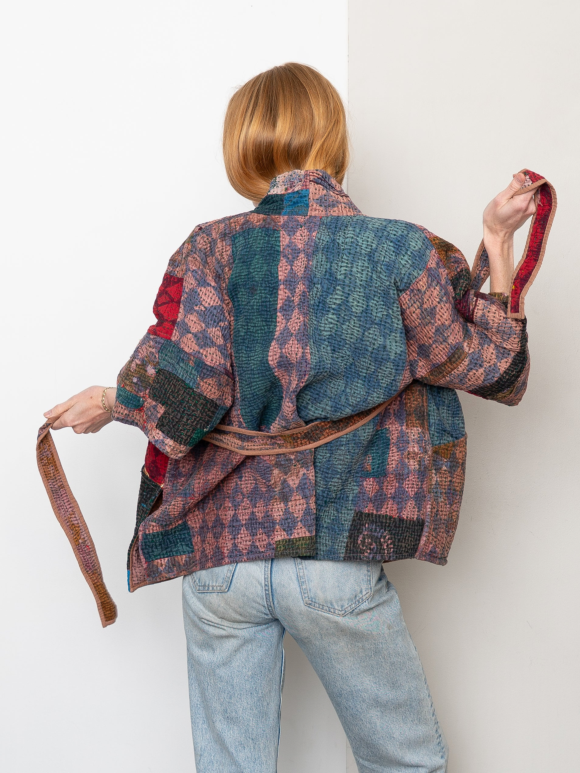 The Gita Short Sleeve Quilted Jacket
