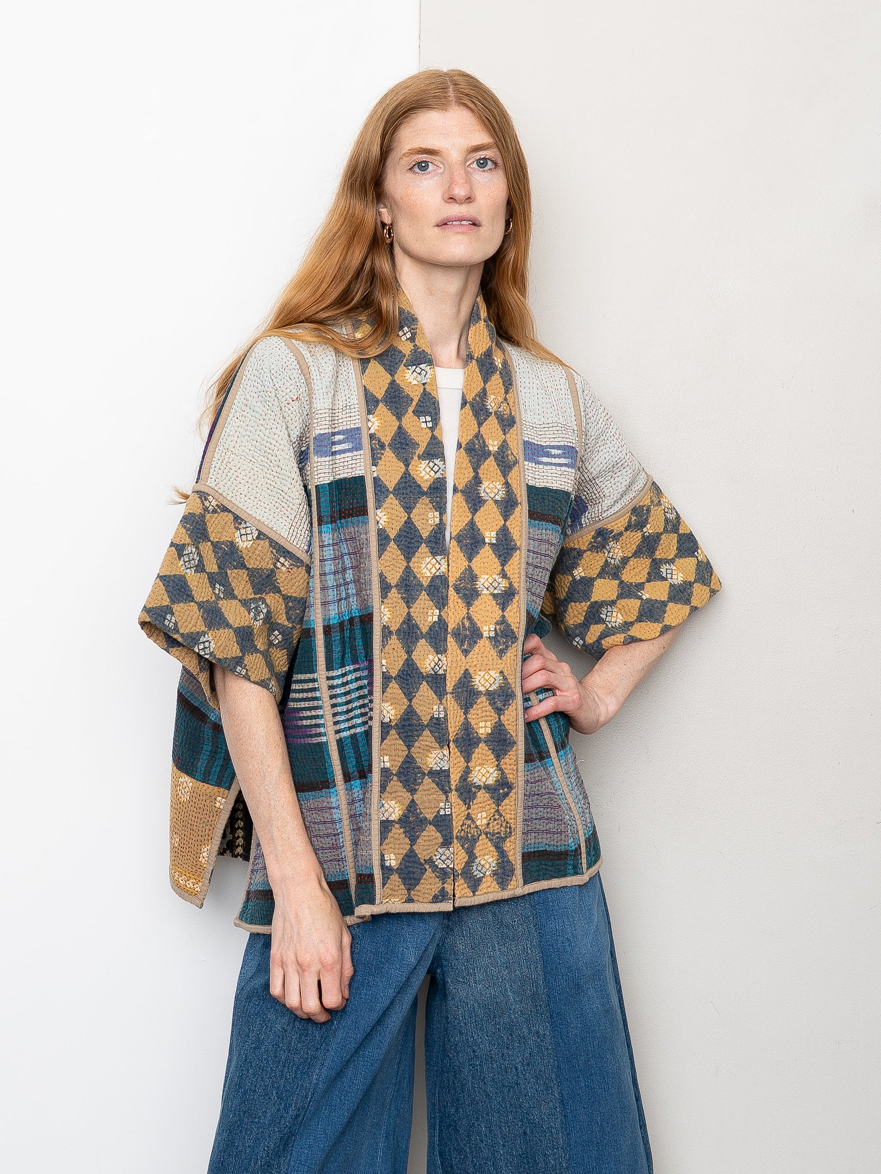 The Gita Short Sleeve Quilted Jacket