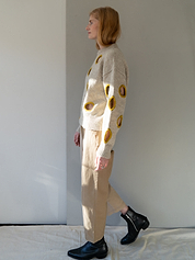 Degen Holes Sweater ~ Birch