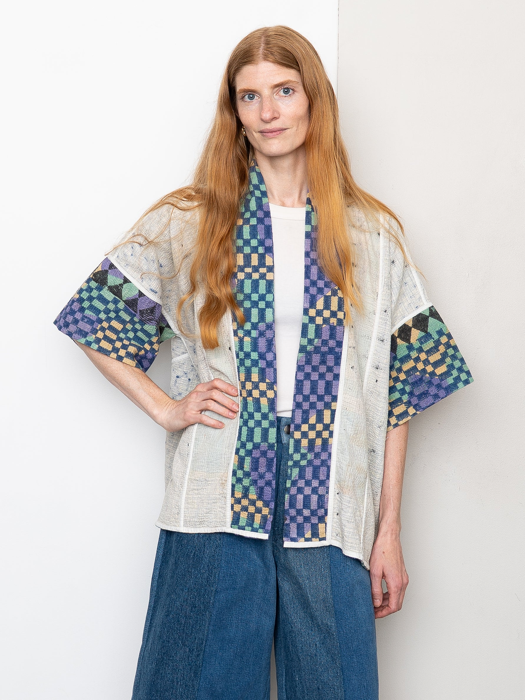 The Gita Short Sleeve Quilted Jacket