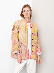 The Ladhiya Suzani Quilted Kantha Jacket