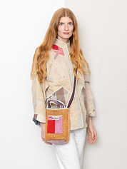 The Xoti Mini Zero-Waste Quilted Kantha Bag