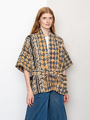 The Gita Short Sleeve Quilted Jacket