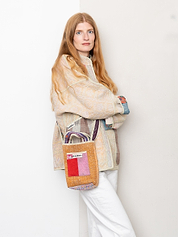 The Xoti Mini Zero-Waste Quilted Kantha Bag