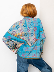 The Ladhiya Quilted Patchwork Kantha Jacket