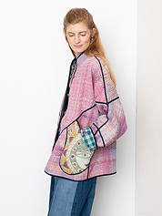 The Ladhiya Suzani Quilted Kantha Jacket