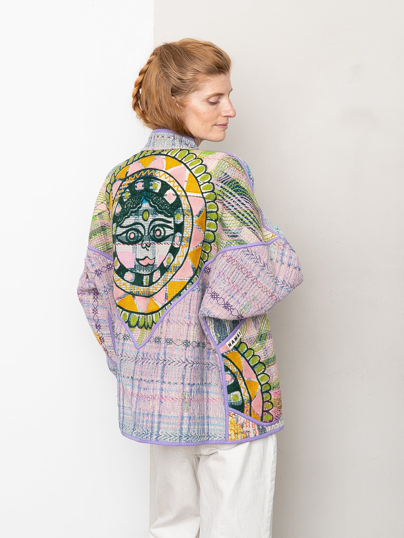 The Ladhiya Suzani Quilted Kantha Jacket