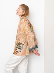 The Ladhiya Suzani Quilted Kantha Jacket