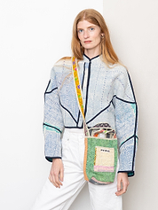 The Xoti Mini Zero-Waste Quilted Kantha Bag