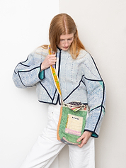 The Xoti Mini Zero-Waste Quilted Kantha Bag