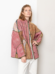 The Ladhiya Suzani Quilted Kantha Jacket