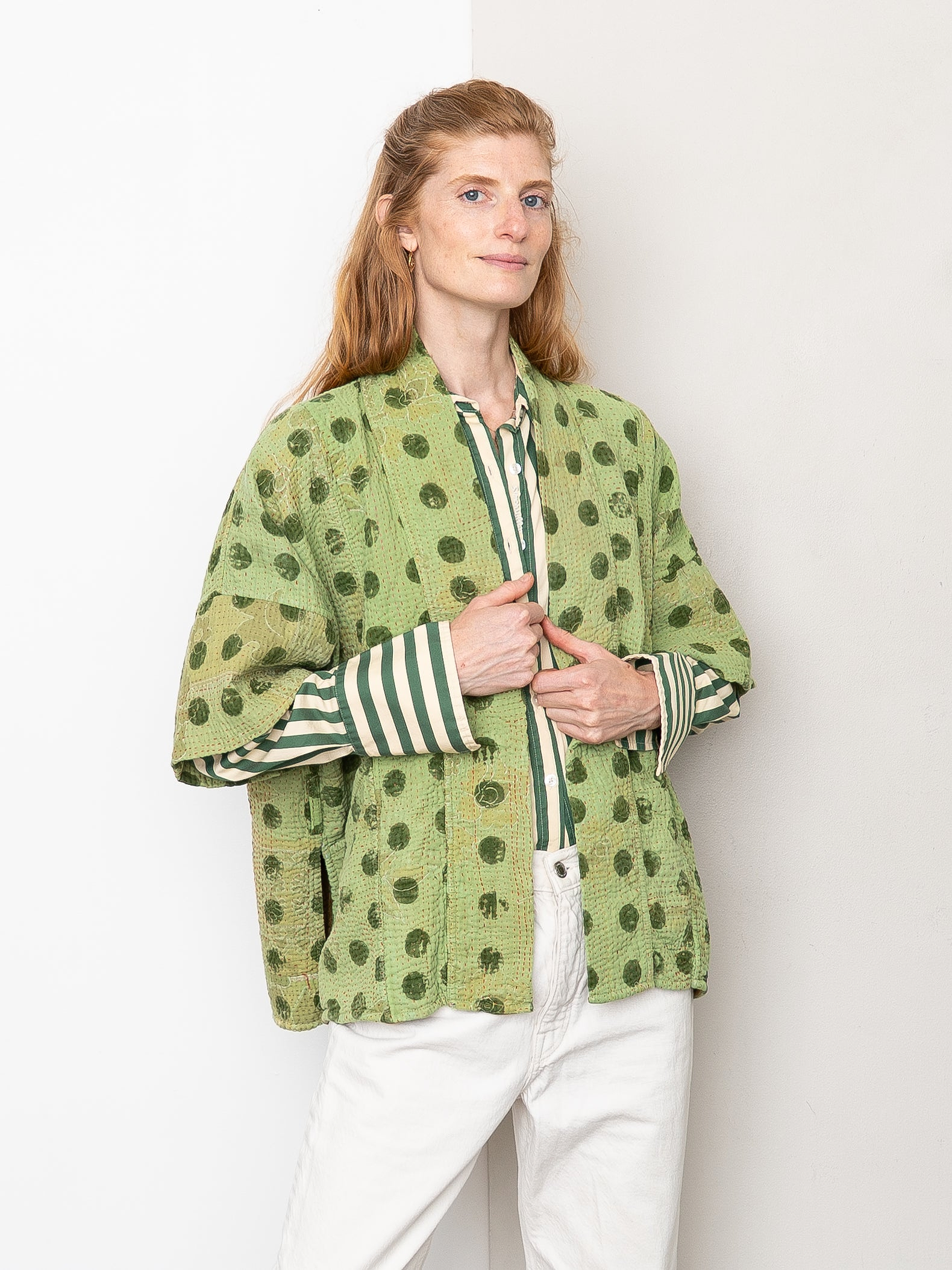 The Gita Short Sleeve Quilted Jacket