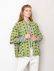 The Gita Short Sleeve Quilted Jacket