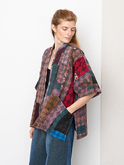 The Gita Short Sleeve Quilted Jacket