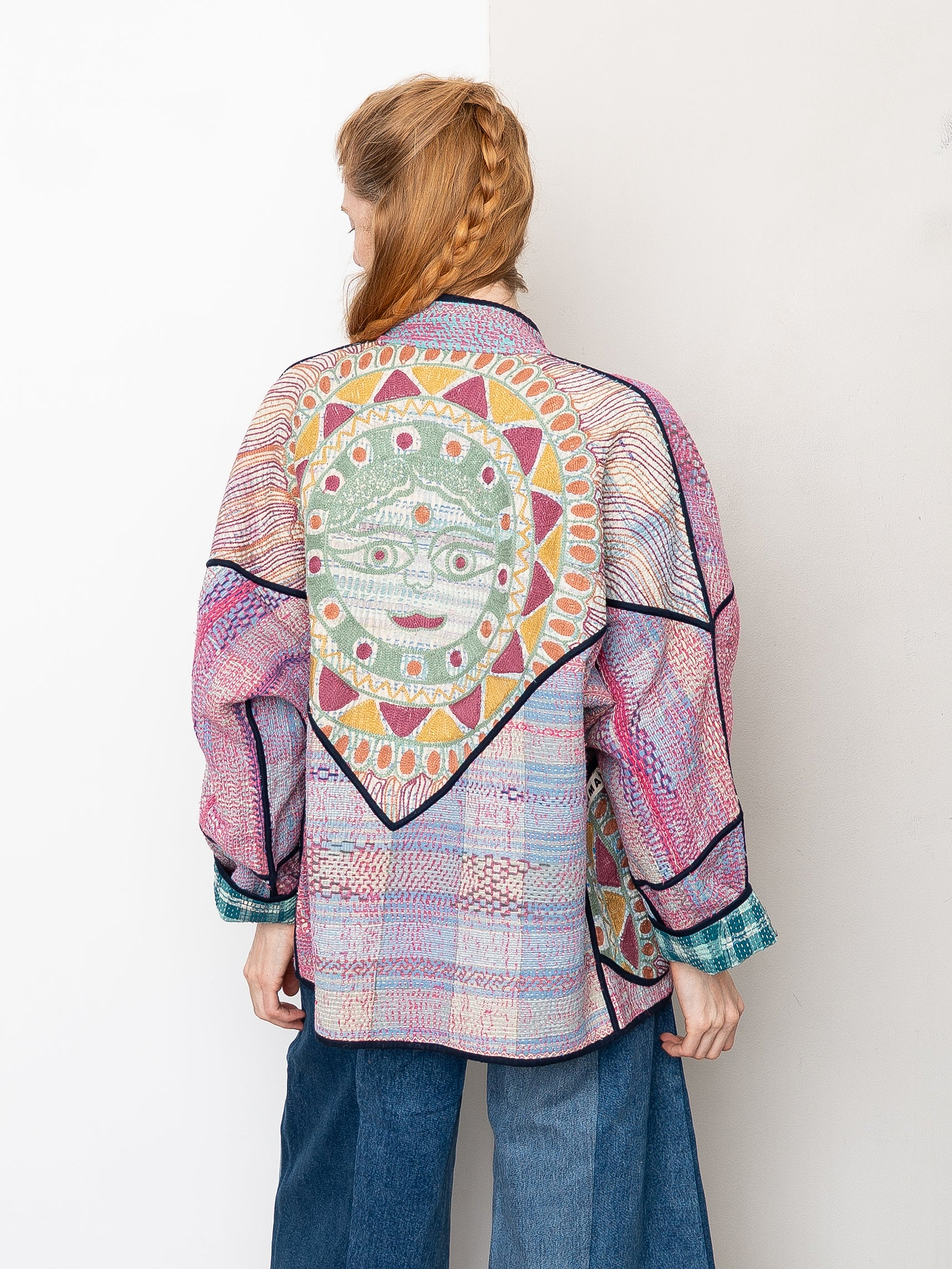 The Ladhiya Suzani Quilted Kantha Jacket