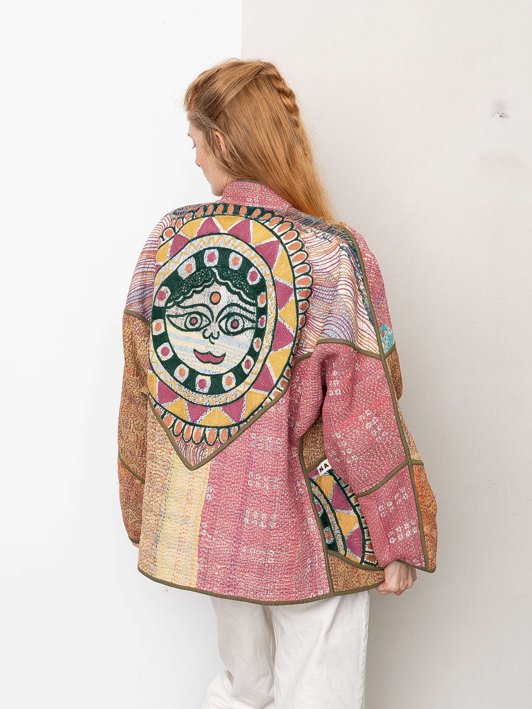 The Ladhiya Suzani Quilted Kantha Jacket