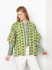 The Gita Short Sleeve Quilted Jacket