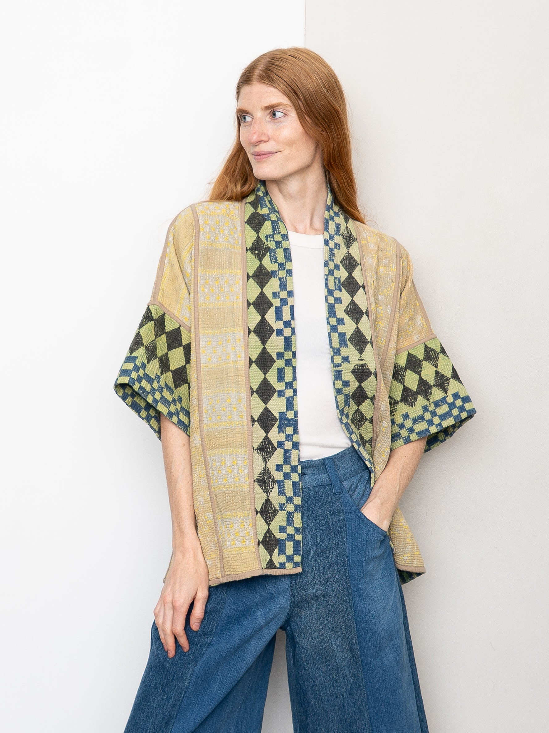 The Gita Short Sleeve Quilted Jacket