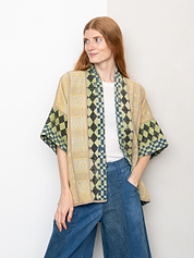 The Gita Short Sleeve Quilted Jacket