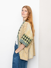 The Gita Short Sleeve Quilted Jacket