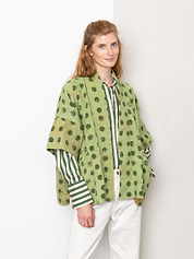 The Gita Short Sleeve Quilted Jacket